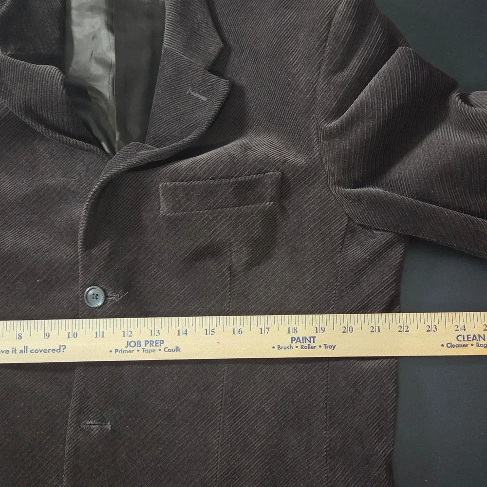 Banana Republic Blazer Mens 42R Brown Excellent Corduroy 3-Button Sport Coat